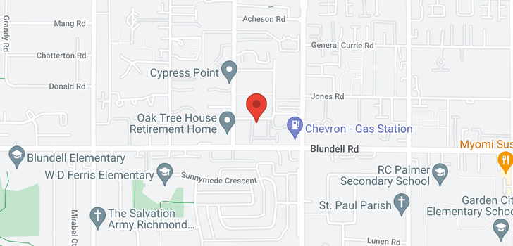 map of 46 7740 ABERCROMBIE DRIVE
